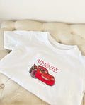 Car toddler T-shirt with name